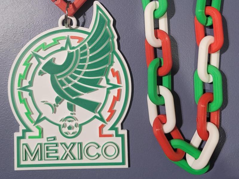 MEXICO COPA AMERICA 3D Logo 180mm series