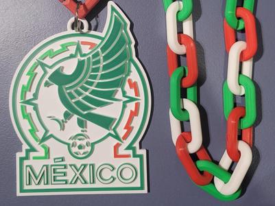 MEXICO COPA AMERICA 3D Logo 180mm series