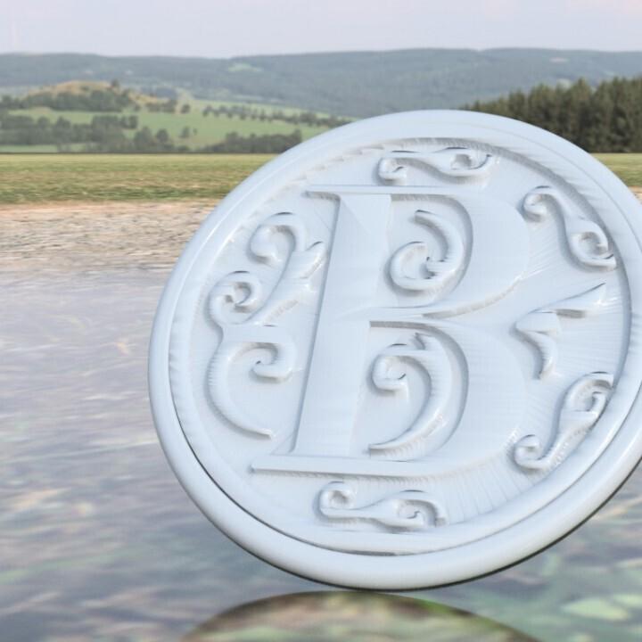 🅱 "B" Drink Coaster - Letter Edition 🥤