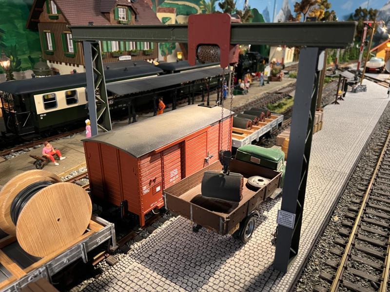 Small Parts for the LGB Maerklin Modell crane