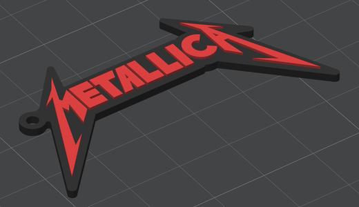 Metallica keychain