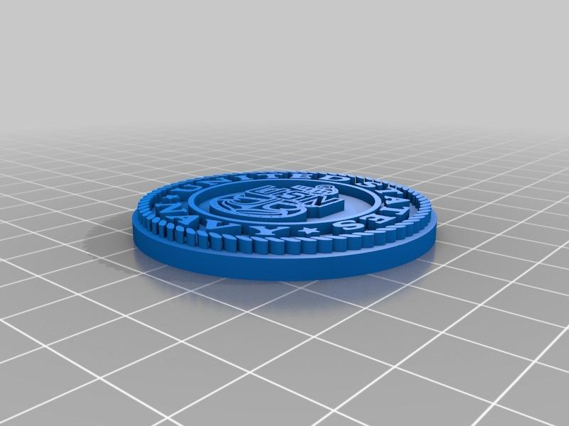 USN Navy Chief challenge coin