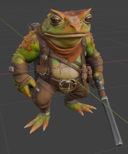 the toad warrior