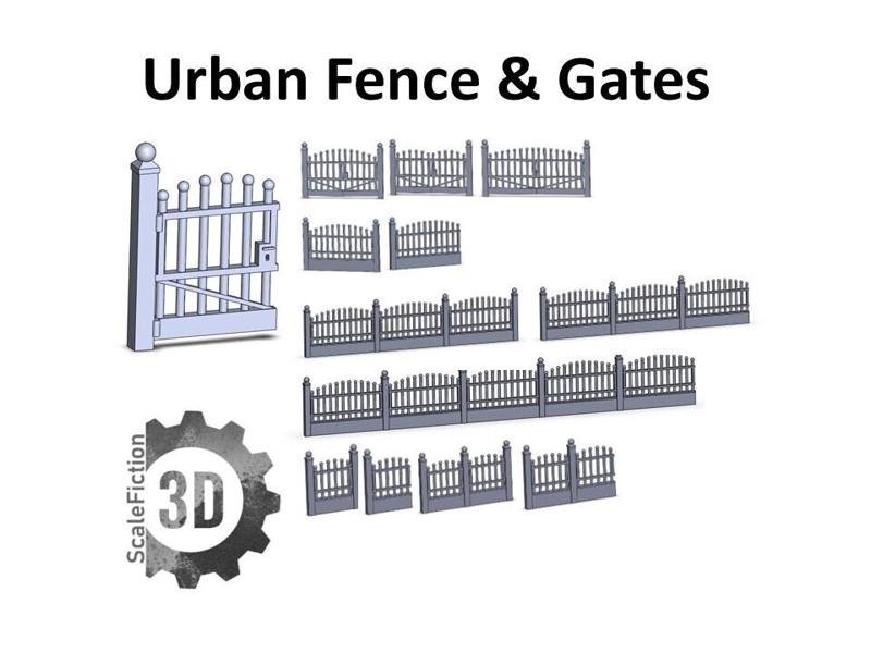 H0 Urban Fence System