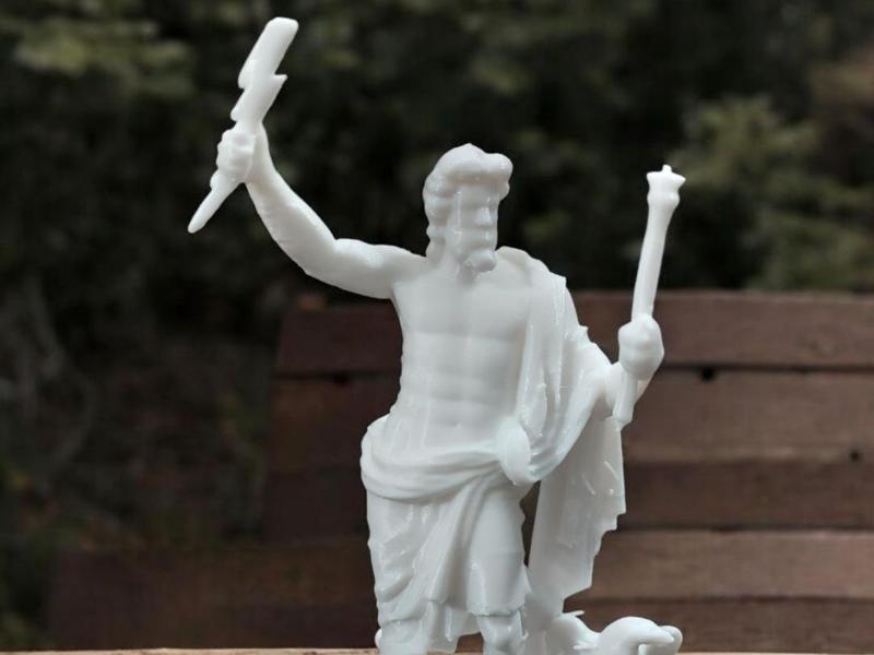 Zeus the father of the gods