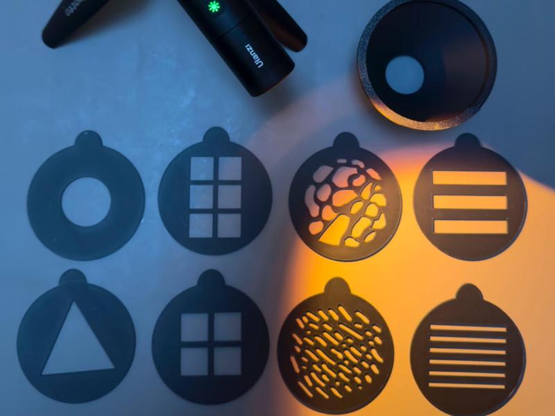 Shaped light for Cinematic effects 32mm