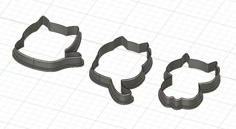 Cortante galletitas de Gatos