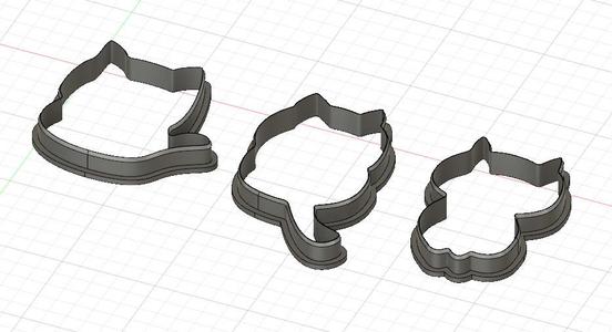 Cortante galletitas de Gatos