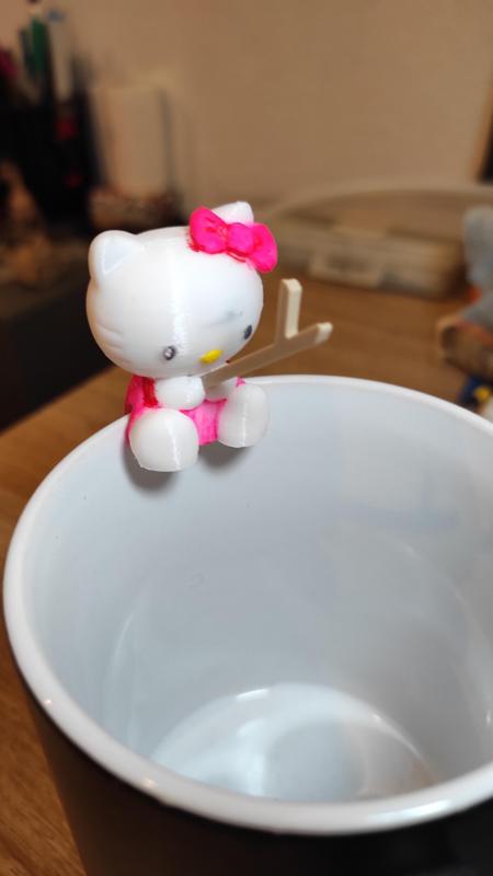 Tea bag holder, Fisher Kitty