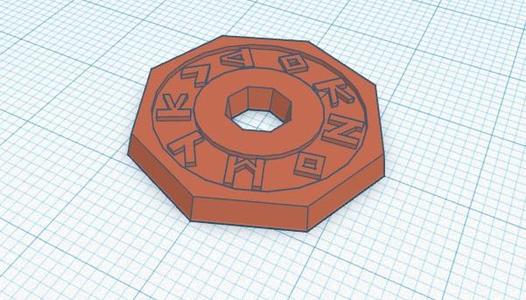STL Dwarf Coin DSA das schwarze Auge