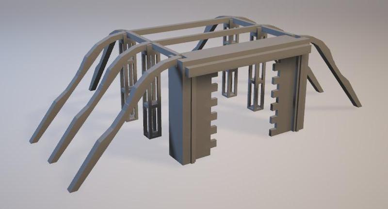 Modular Bunker Frame for Star Wars Legion