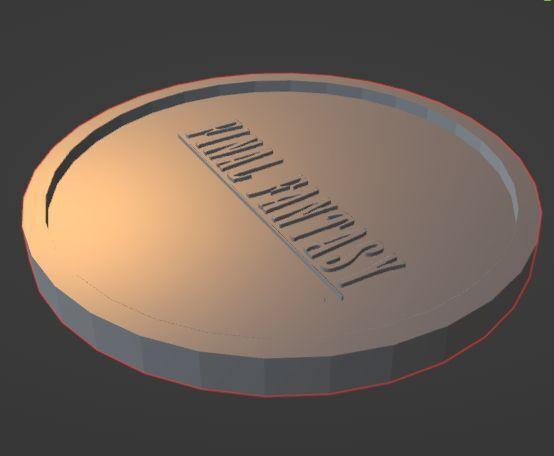 Chocobo - final fantasy - Coin for tcg