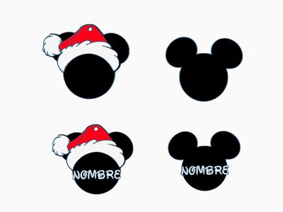 MICKEY CUSTOMIZABLE CHRISTMAS ORNAMENT