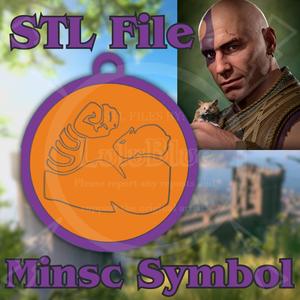Minsc Companion Symbol - Baldur's Gate 3