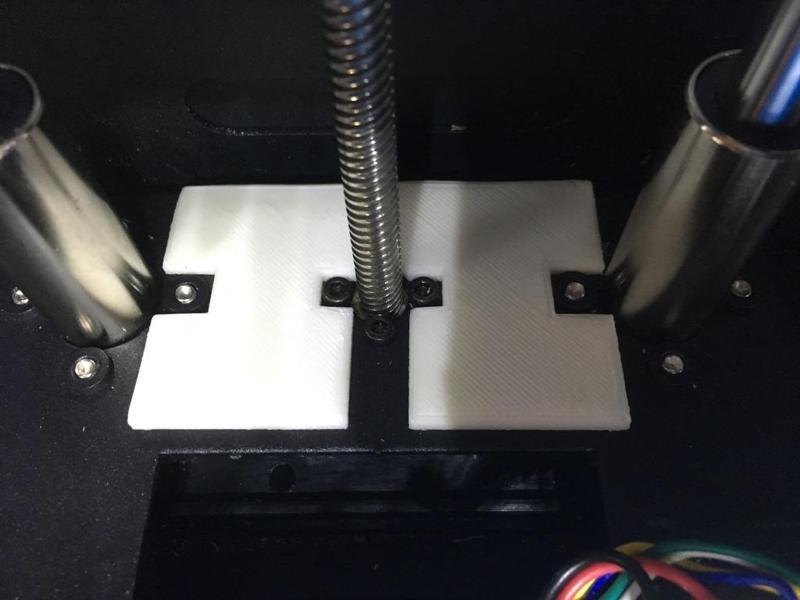 Shim for Glass bed Qidi Tech with 10mm rods, customizable thickness