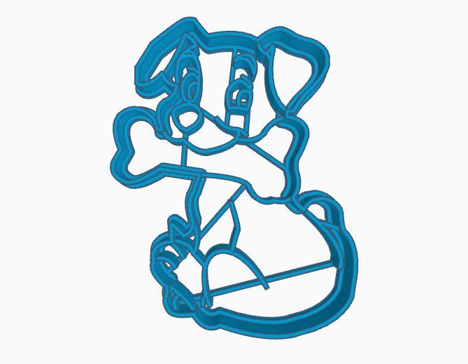 dalmata cookie cutter