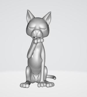 CAT STYLIZED POSE 1