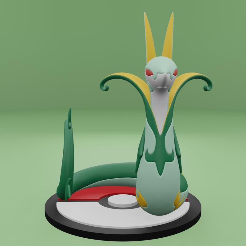 Pokemon No. 497 Serperior