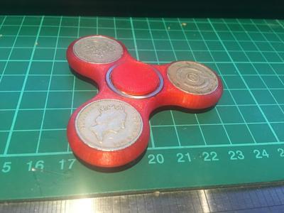 £3 spinner with 628zz bearing