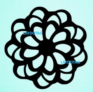 flower mandala mural home decor wall art home decor wall art