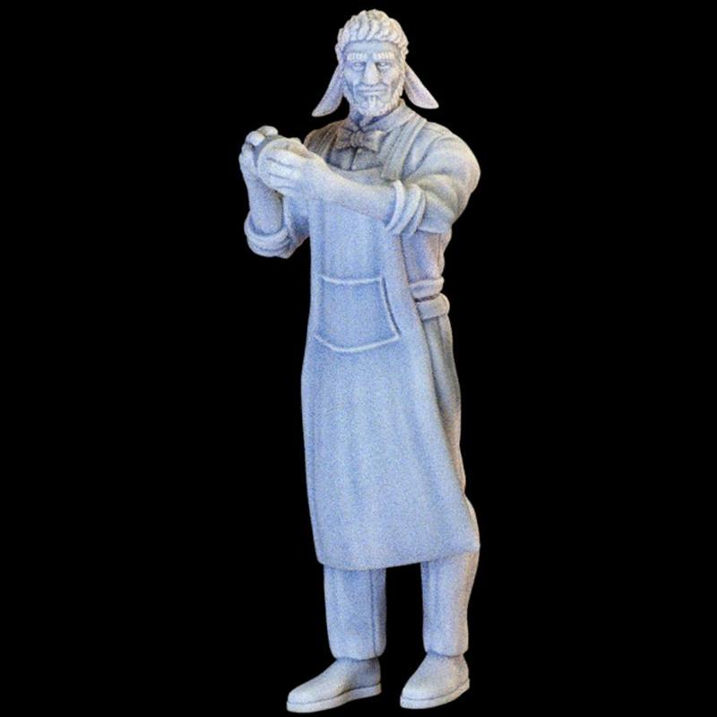 Firbolg Bartender - Not Your Average Trading District Vol. II Kickstarter