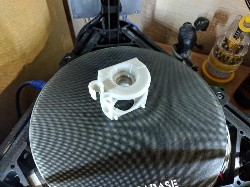Anycubic Kossel E3D v6 + Wire Strain Relief