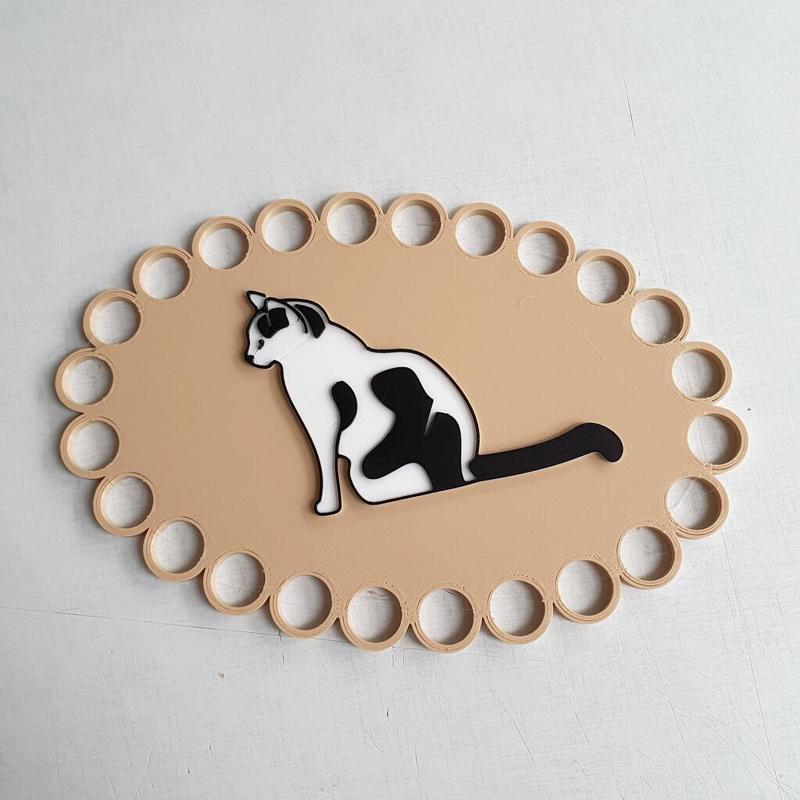 Organisateur de fils de broderie -- Cross stitch thread organizer -- 24 holes