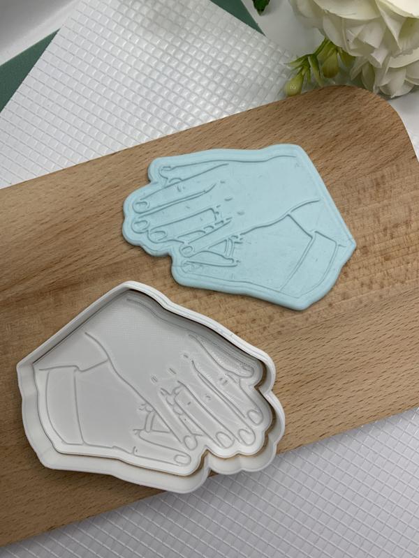 Engaged Cookie Cutter + Stamp