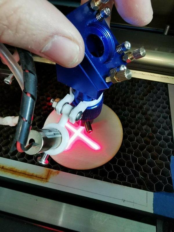 Cloudray K40 Serie Laser diode mount 12mm