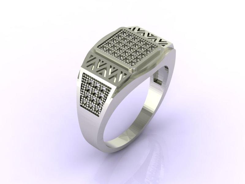 Gents Ring - Mens Ring STL READY FILES  Jewelry Rings For Men
