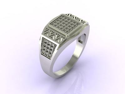 Gents Ring - Mens Ring STL READY FILES  Jewelry Rings For Men