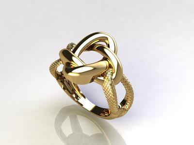 Plain Women Ring Jewelry Rings For Women STL 3DM 3D JEWELLERY