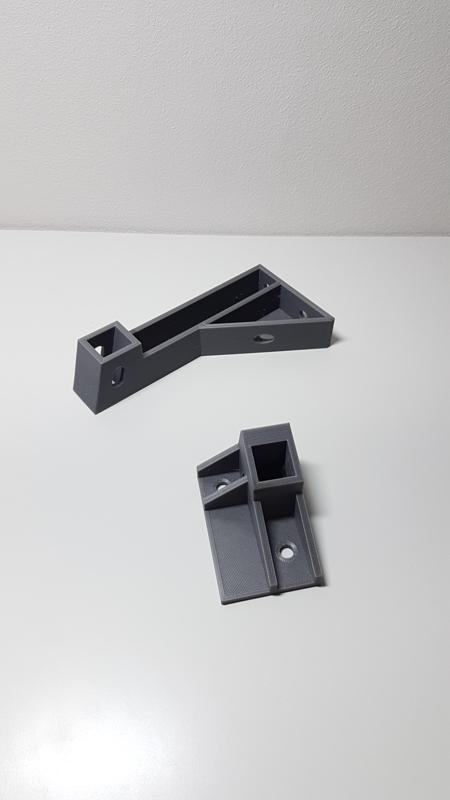 creality cr10s frame bracket (15x15 aluminum bars)