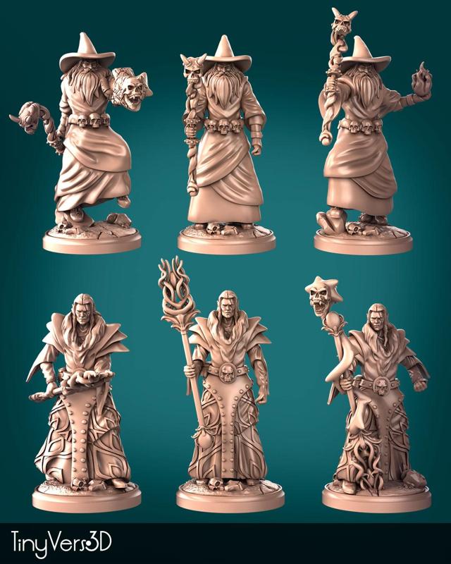Dark Wizard Miniatures
