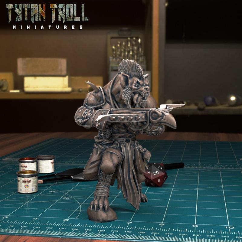 Gnoll Crossbow 02 [Pre-Supported]