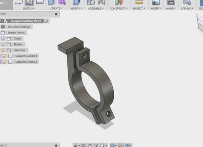 MPCNC Support endstop