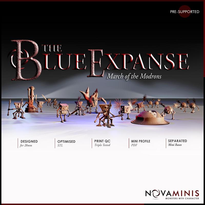 The Blue Expanse: March of the Modrons