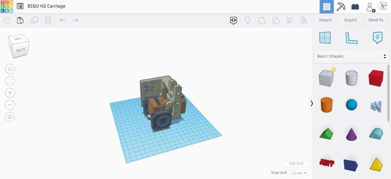 BIQU H2 Hotend Carriage (and a guide to hotends)