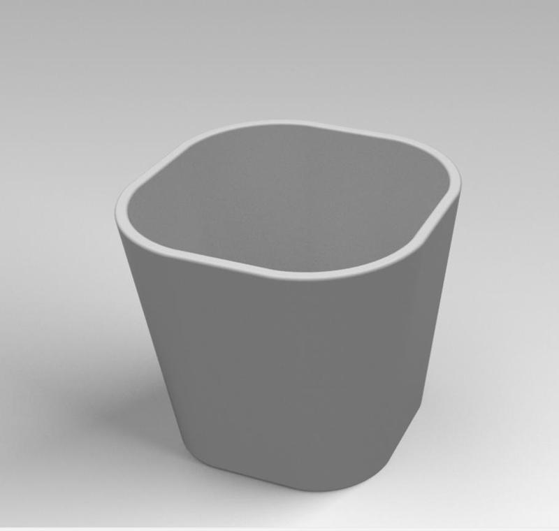 Flower Pot - Square