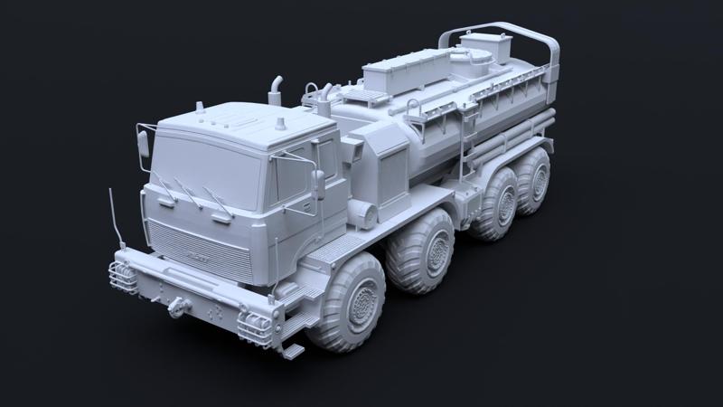 Belorusian MZKT 7429 Fuel Truck