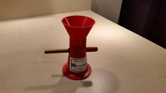 Hornady’s Powder Trickler Funnel