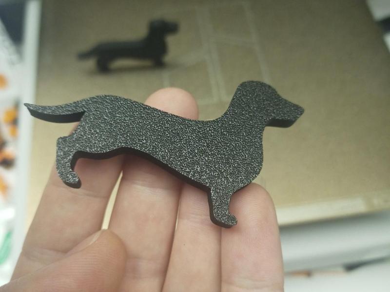 Dachshund silluete decoration