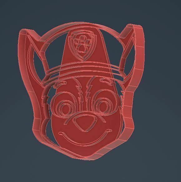 Paw petrol cookie cutter