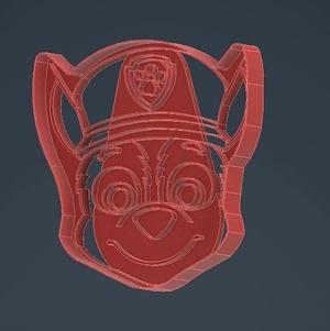 Paw petrol cookie cutter