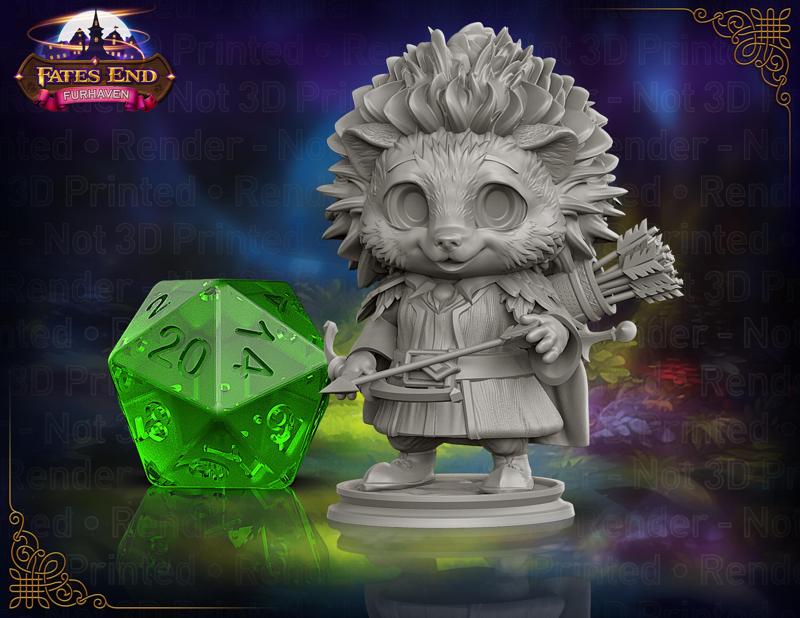 Harper the Hedgehog Ranger - Pre-supported