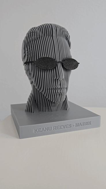 Keanu Reeves Statue (Matrix)