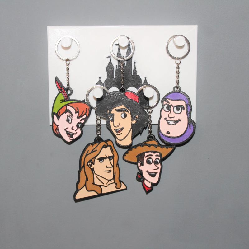 5 Disney Keychain