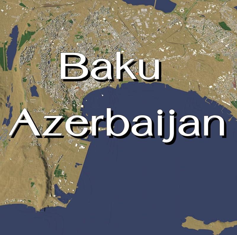 Baku Azerbaijan - city and urban