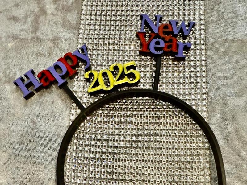 Happy New Year 2025 Headband