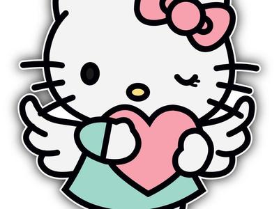 Hello Kitty keychain